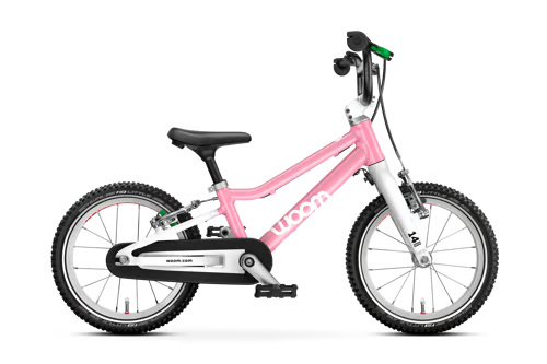 Woom - go 2 powder pink + kickstand