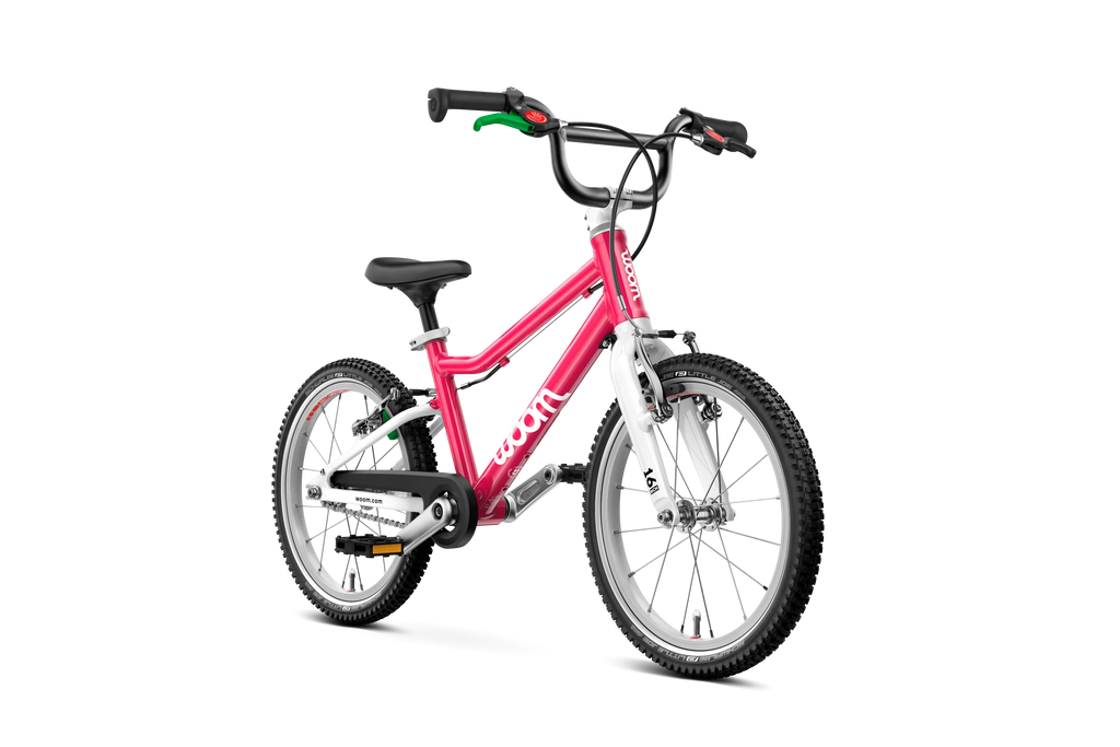 Woom - go 3 hot pink + kickstand