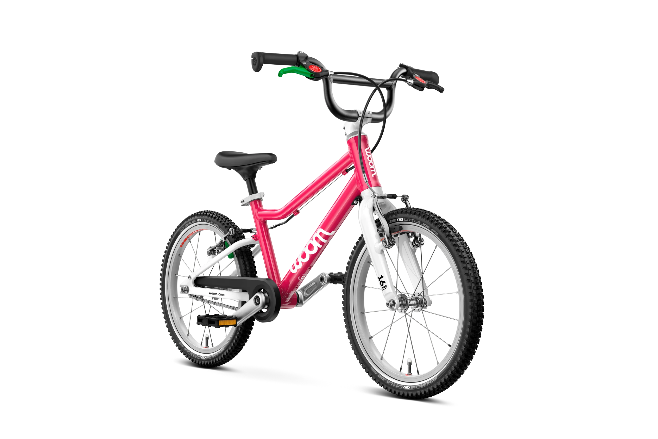 Woom - go 3 hot pink + kickstand