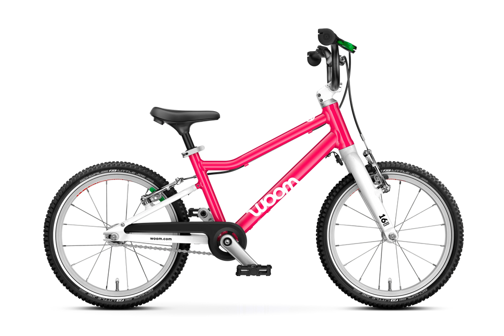 Woom - go 3 hot pink + kickstand