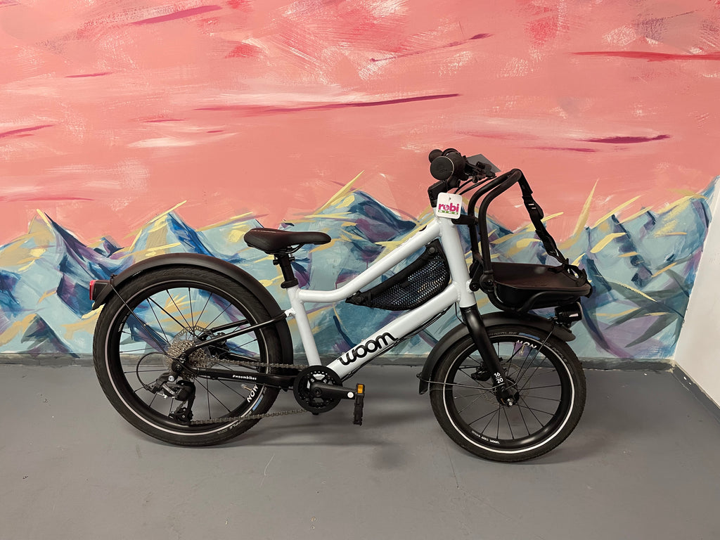 Woom - 4 Now ice blue / carbon black