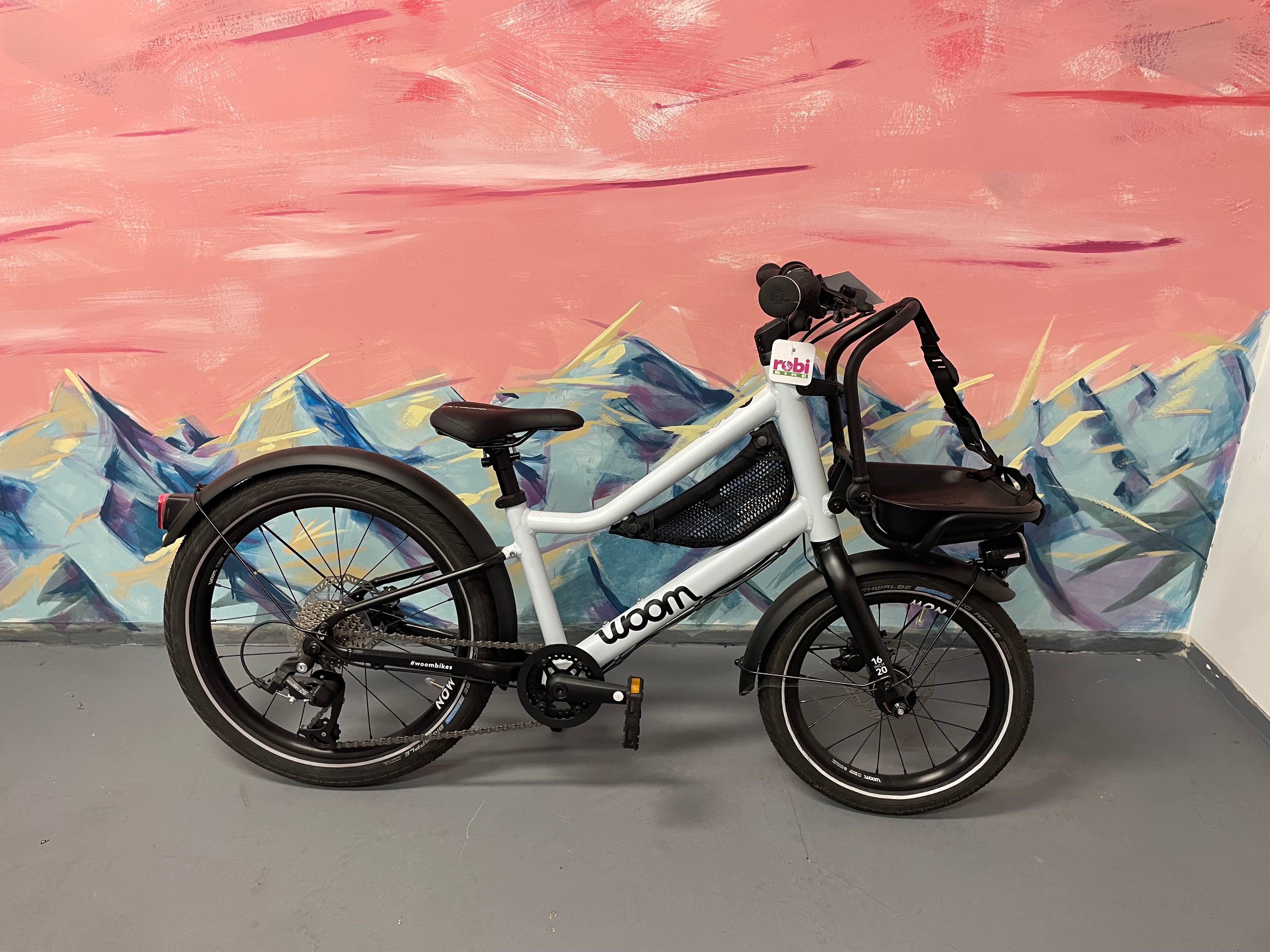 Woom - 4 Now ice blue / carbon black