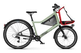 Woom - 6 Now moss green/formula red